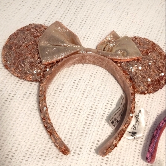 Set (2) Disney Sequined  Ears Head band for Adults - Picture 6 of 11